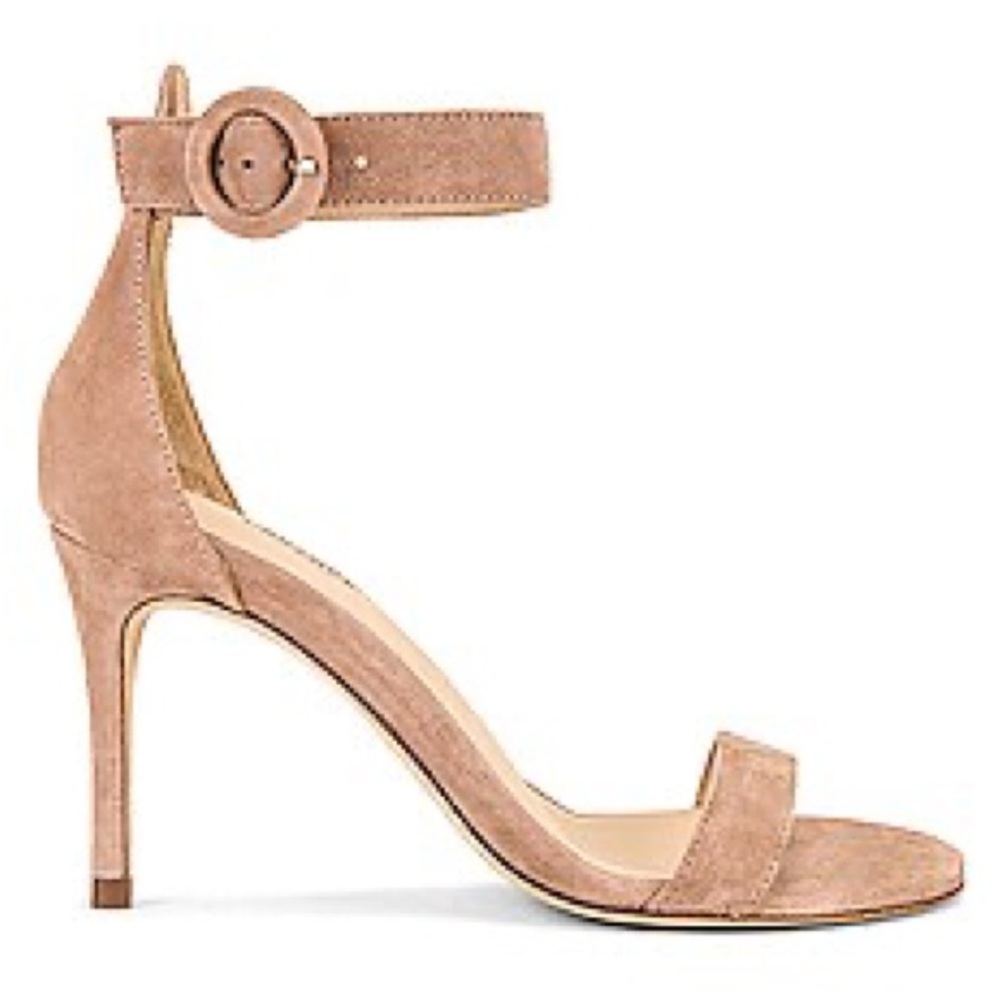 l'agence gisele strap beige sandal heels